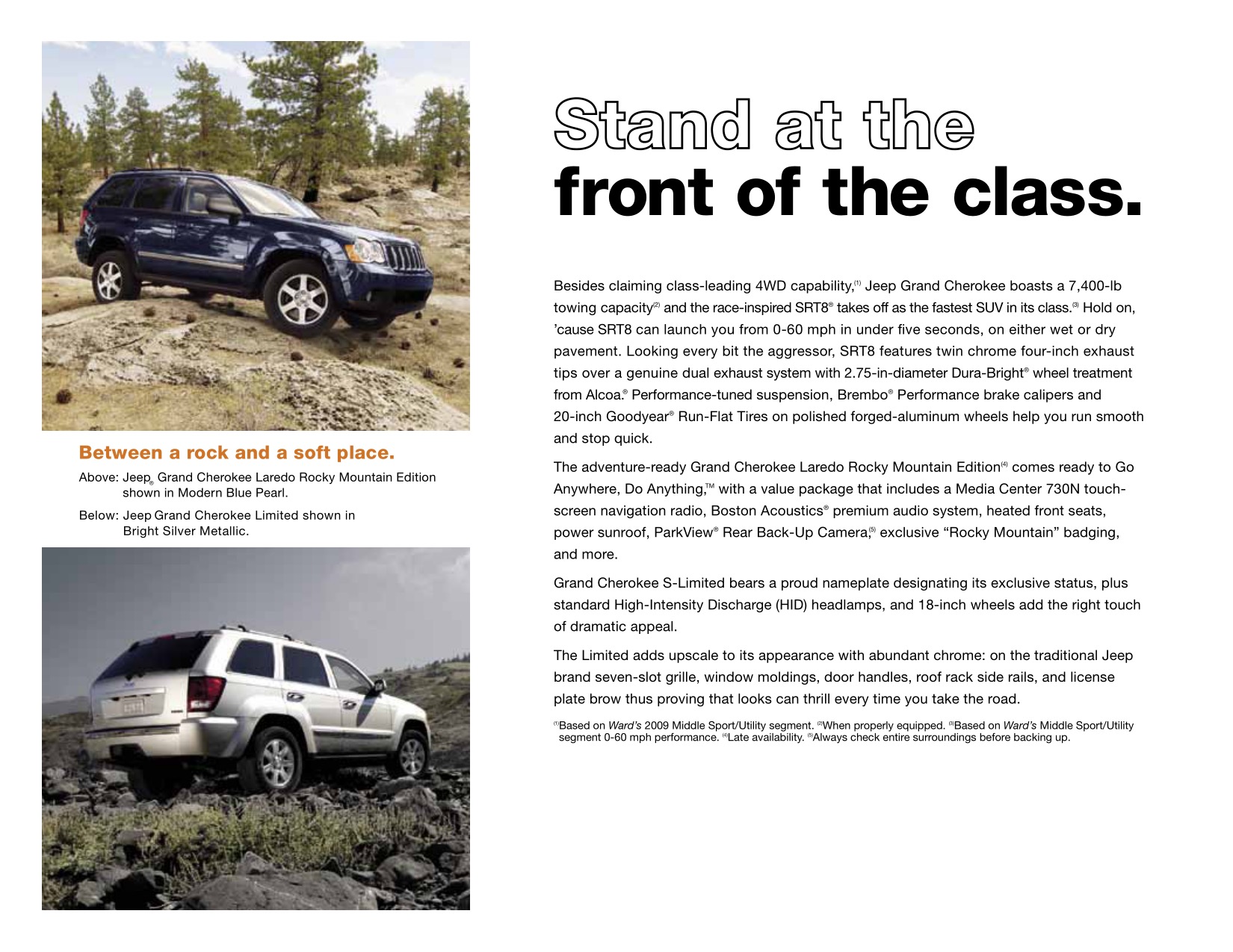 2010 Jeep Grand Cherokee Brochure Page 3